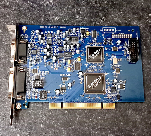 Em8852 pci scheda audio - pci,