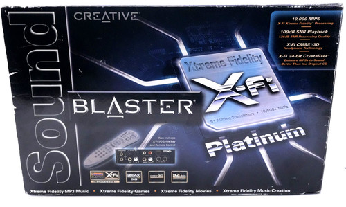 Creative sound blaster fi - blaster, x-fi