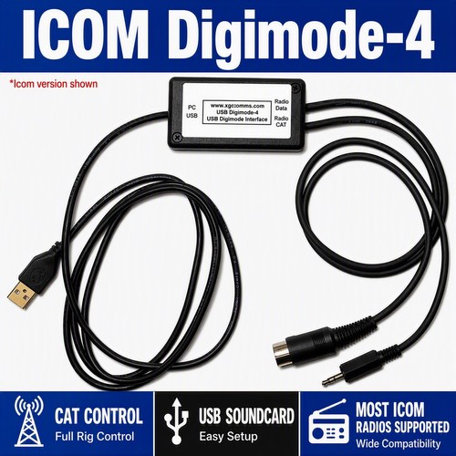 Icom interfaccia scheda audio