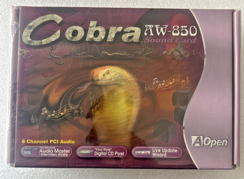 Scheda audio aopen - aopen, cobra