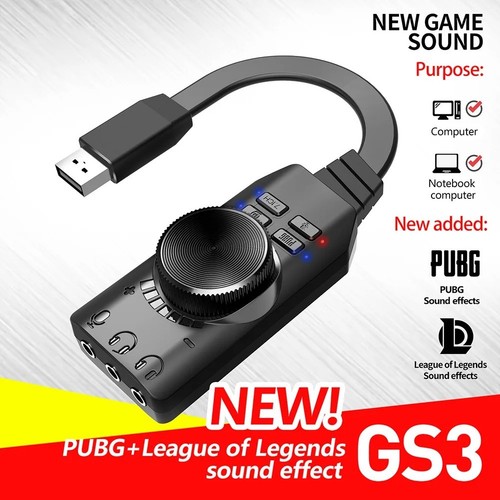 Scheda audio esterna usb nera - esterna,