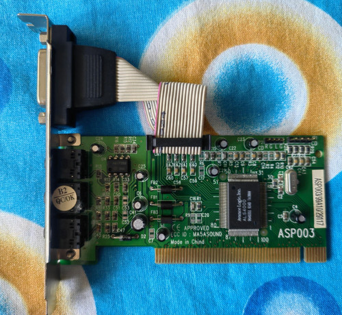 Scheda audio pci avance logic - pci,