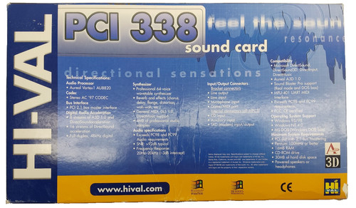 Nuova scheda audio pci - audio, aureal