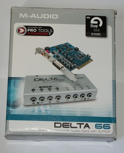 Scheda audio delta - audio, m-audio