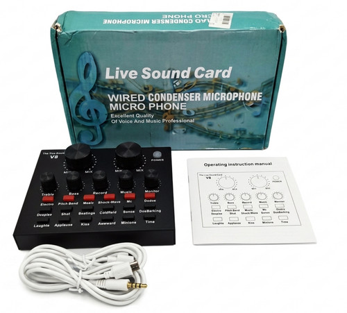 Live sound card scheda - v8,