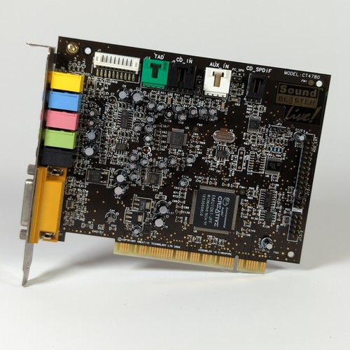 Creative sound blaster - sound, live
