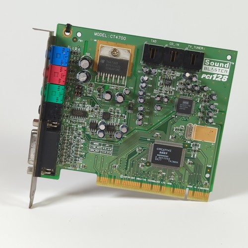 Creative sound blaster pci 128 - sound,