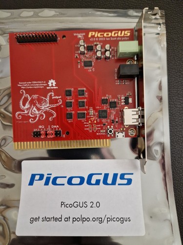 Nuova scheda audio picogus - picogus, v2